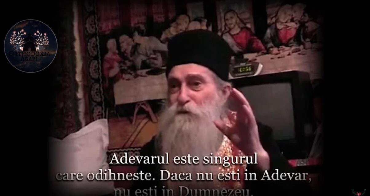 ”Adevărul este singurul care odihnește. Dacă nu ești în Adevăr, nu ești în Dumnezeu.” – Pr. Arsenie Papacioc