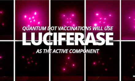 Bill Gates construiește ceva ce numim ”sistemul uman implantabil quantum dot microneedle de vaccinare”, și are nevoie de o enzimă numită Luciferază pentru a o face să funcționeze. Scoateți cuvântul „uman” și devine 666.