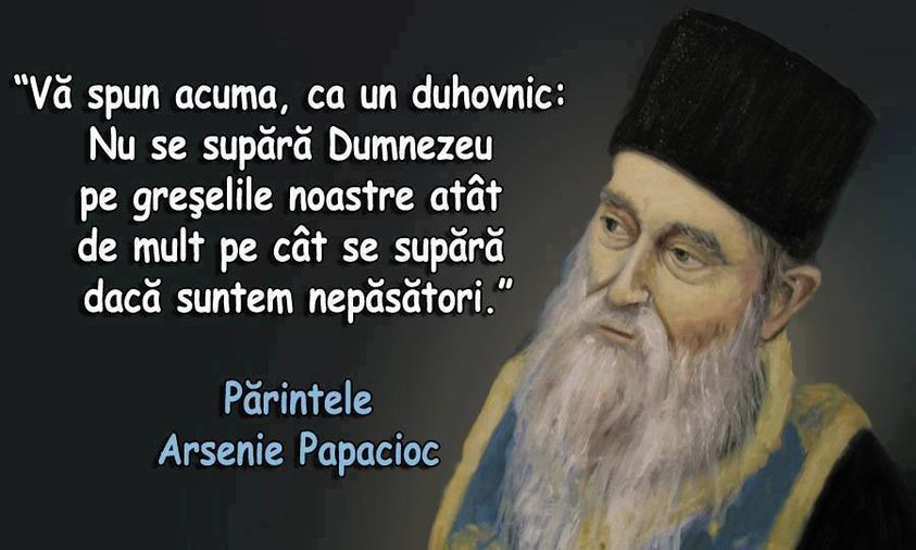 Astăzi se împlinesc 10 ani de la trecerea la Domnul a marelui nostru Duhovnic și VREDNIC de pomenire – Pr. Arhim. Arsenie Papacioc