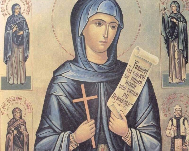 14 octombrie – pomenirea Sfântei Cuvioase Parascheva