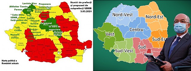 Col. (r) Florin Șinca denunță ce se mai clocește în cancelariile străine și ale trădătorilor de țară: REGIONALIZAREA. Harta regionalizării lui Boc se suprapune hărții ocupării de către UDMR a României. EXCLUSIV
