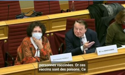 Discursul Doctorului Luc Montagnier (laureat al premiului Nobel) la parlamentul Luxemburghez în 12 ianuarie 2022: ”Aceste vaccinuri sunt otrăvuri. Nu sunt vaccinuri reale. (…) Acum ne confruntăm cu o campanie masivă, cu reguli de marketing pentru a vinde și a impune produse care ucid.”
