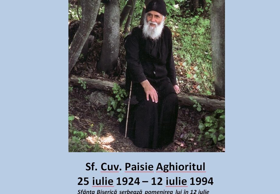 Sfântul Cuvios Paisie Aghioritul despre răbdare