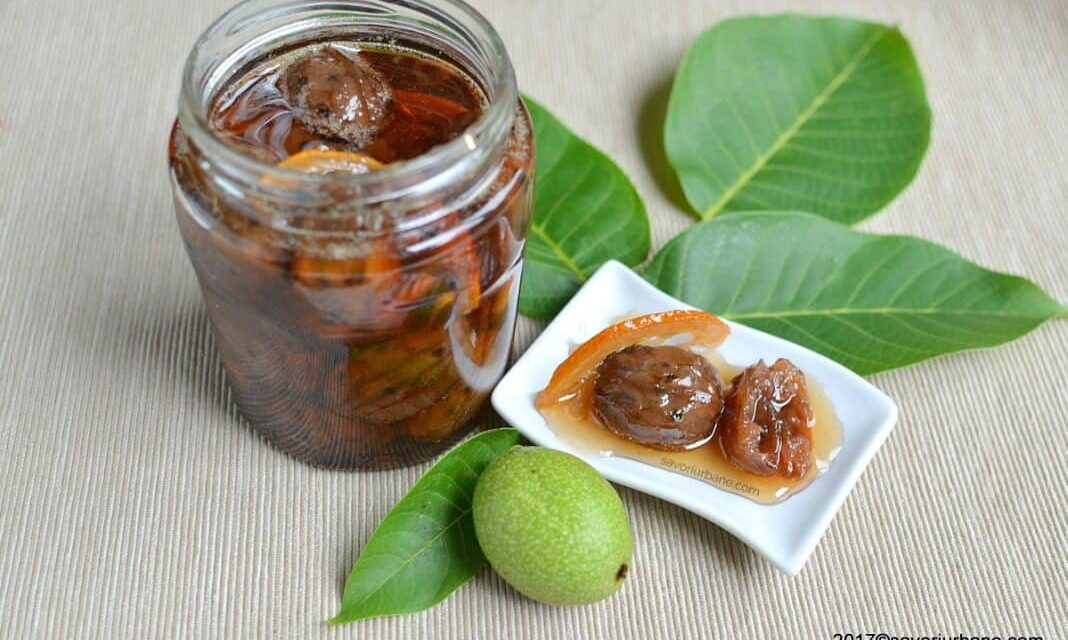 Dulceață de …nuci verzi