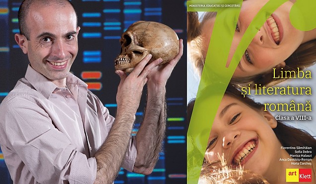 „Consilierul Diavolului” Yuval Noah Harari în MANUALUL DE LIMBA ȘI LITERATURA ROMÂNĂ pentru Clasa a VIII-a al Ministerului Educației Naționale, cu un text de propagandă transumanistă din spectrul Marii Resetări