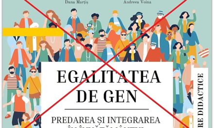 Propagandiștii homosexuali intră oficial în școlile din România printr-un „Manual pentru predarea și integrarea la clasă a egalității de gen”, recomandat de Ministerul Educației Naționale cadrelor didactice. PROTESTUL SOCIETĂȚII CIVILE ROMÂNEȘTI