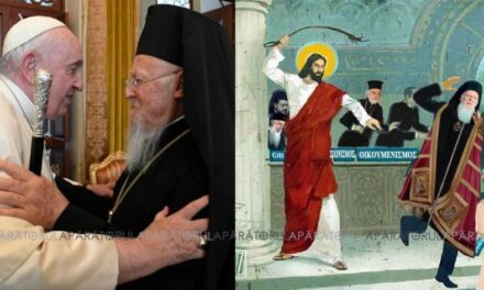 ECUMENISMUL ESTE CONDUS DE DUHURI VICLENE ȘI ESTE DOMINAT DE ACESTE DUHURI RELE