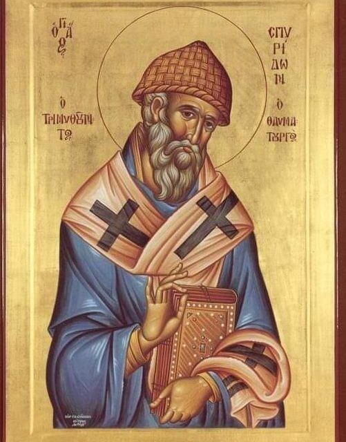 Viața Sfântului Ierarh Spiridon, Episcopul Trimitundei