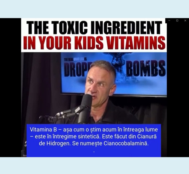 Tot complexul de vitamina B este contrafăcut cu ingrediente toxice (VIDEO)