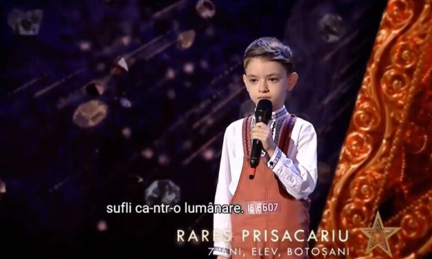 Vocea unui copil – Rareș Prisacariu (7 ani), gândurile tuturor românilor (video)