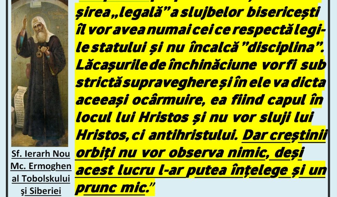 Cum a fost salvată Rusia de Sfântul Ierarh Mucenic Ermoghen