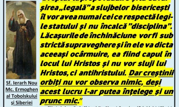 Cum a fost salvată Rusia de Sfântul Ierarh Mucenic Ermoghen