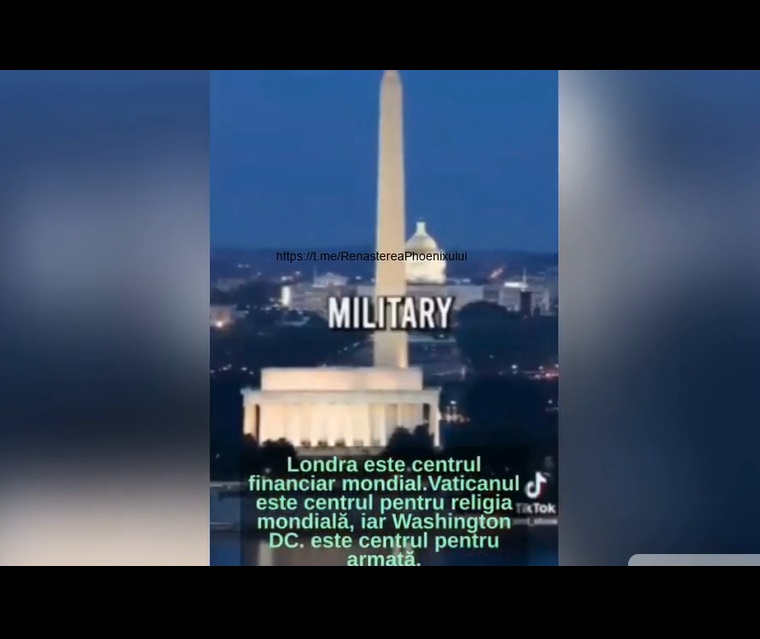 LONDRA, VATICAN ȘI WASHINGTON DC – centre ale ocultismului și a controlului mondial!