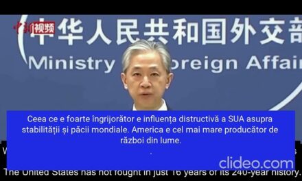 Ministerul de Externe chinez demască incapacitatea SUA de a genera Pace la nivel Mondial