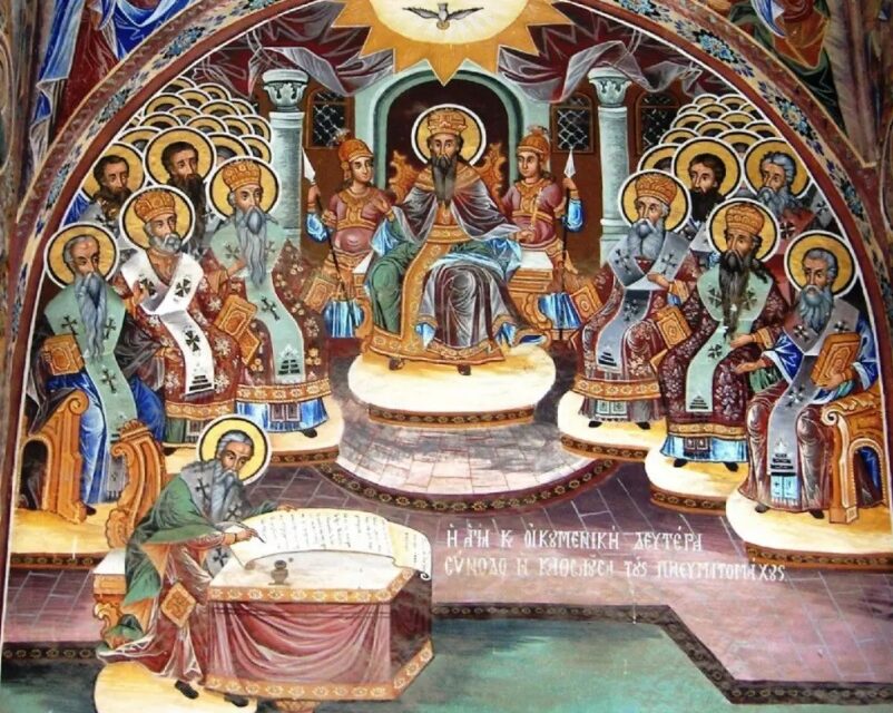 ACORDUL PESTE VEACURI AL SFINŢILOR PĂRINŢI CU PRIVIRE LA NECESITATEA – PREVĂZUTĂ DE CANONUL AL XV-LEA AL SINODULUI DE LA CONSTANTINOPOL DIN 861 – ÎNTRERUPERII POMENIRII EPISCOPULUI CARE PROPOVĂDUIEŞTE EREZIE ÎN BISERICĂ