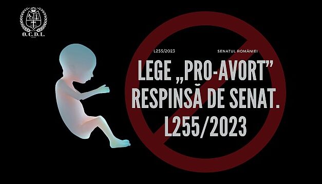 Legea ”pro-avort” respinsă de Senat. L255/2023 merge însă la Camera Deputaților, for decizional. Lista inițiatorilor și a susținătorilor Legii Pro-Avort