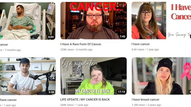 Explozie de cancere galopante la YouTuberii vaccinați. Sute de influenceri și-au spus povestea