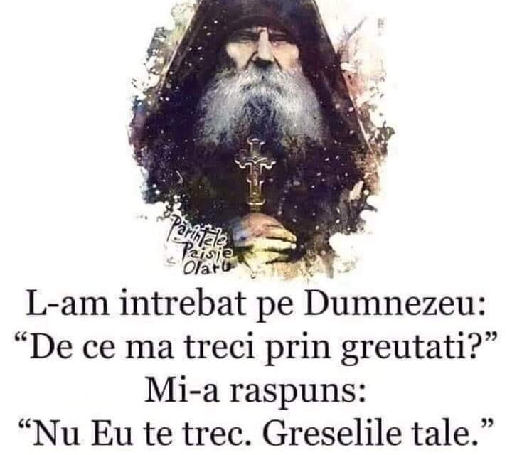 Pr. Paisie Olaru de la Sihla despre deznădejde