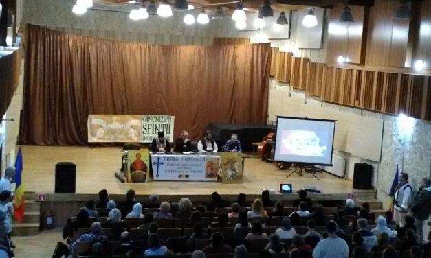Audio – Pr. Amfilohie Brânză (în conferință la Ploiești) iritat de întrebări cu privire la ecumenism, nepomenirea ierarhilor și deranjat de blogerii antiecumeniști anonimi