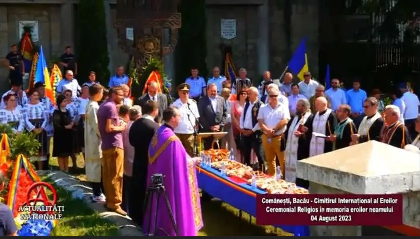 Ecumenism – Pr. Amfilohie Brânză slujind un parastas împreună cu un eretic papistaș – 4 august 2023