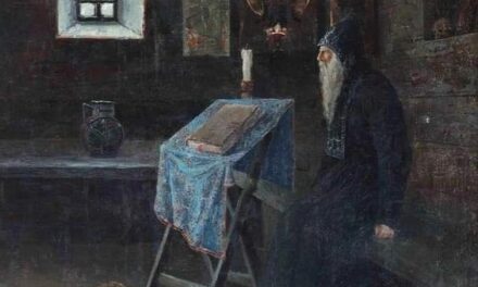„Durerile, greutăţile, nereuşitele, pătimirea în general, sunt o cercetare a lui Dumnezeu. Tocmai atunci când pătimim, Dumnezeu este cu noi. Dar când viaţa noastră este liniştită, atunci să ne gândim dacă nu cumva Dumnezeu nu este lângă noi, pentru că pătimirile noastre alcătuiesc slava noastră, cununa noastră.” – Adevărata liniștire