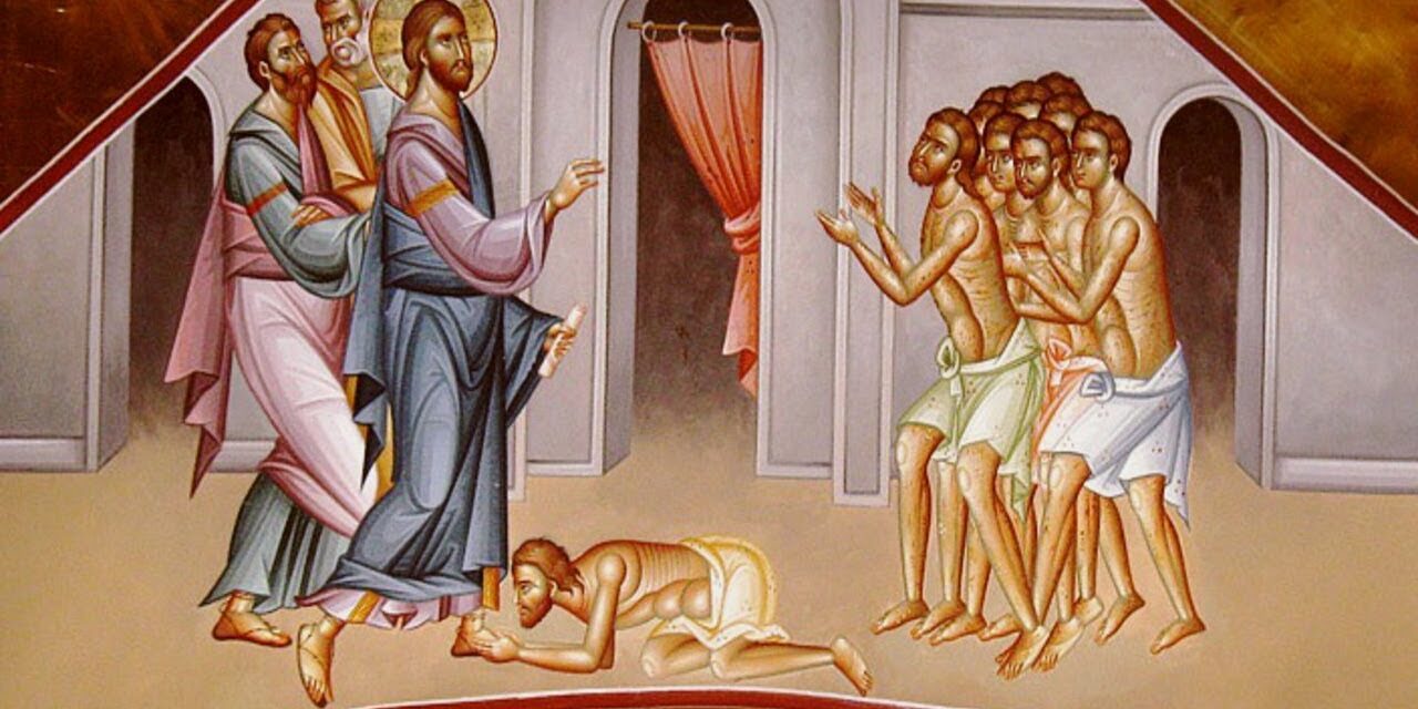 Predica Părintelui Xenofont la Duminica a XXIX-a după Rusalii (a celor 10 leproși) – 14 ianuarie 2023