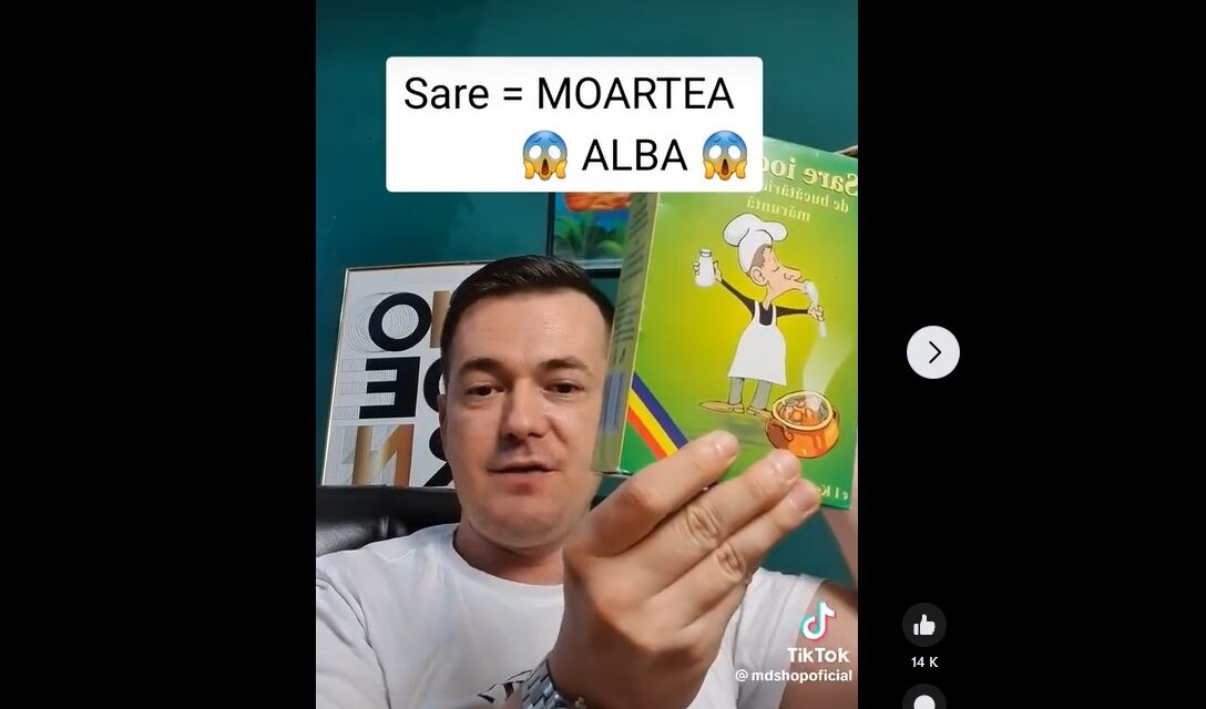 Sarea cu E536 (ferocianura de potasiu), precum și sarea iodată – extrem de periculoase (video)