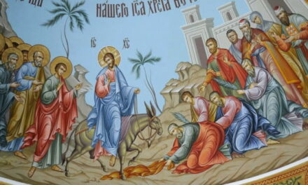 Predica Părintelui Xenofont la Intrarea Domnului în Ierusalim – Duminica Floriilor – 28 aprilie 2024