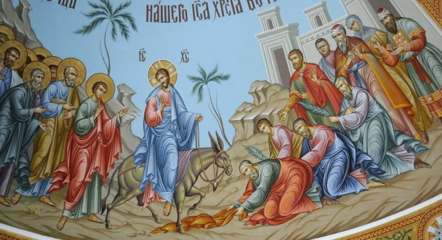 Predica Părintelui Xenofont la Intrarea Domnului în Ierusalim – Duminica Floriilor – 28 aprilie 2024