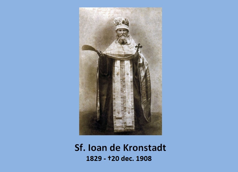 ”O boală uimitoare a apărut astăzi – aceasta este dorința pentru divertisment.” – Sfântul Ioan din Kronstadt