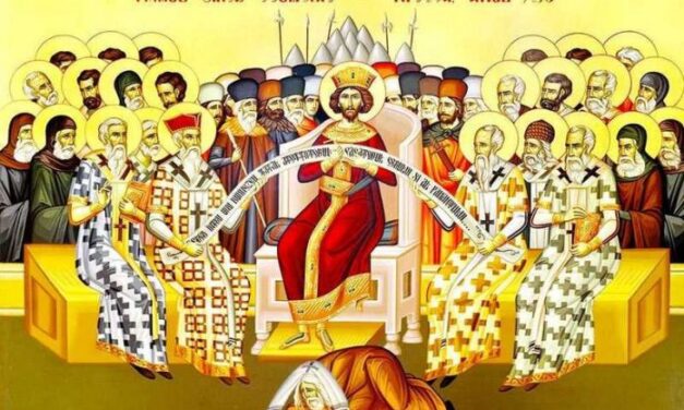 Predica Părintelui Xenofont la Duminica Sfinților Părinți de la Sinodul I Ecumenic. – 16 iunie 2024