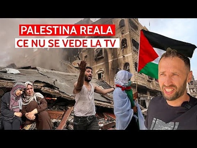 Un cunoscut vlogger român a realizat reportaje despre Palestina, cu realitatea de la fața locului, și a fost reclamat la poliție, fiind acuzat că susține terorismul. Palestinian, despre România: “Sunteți norocoși că aveți această țară” – VIDEO