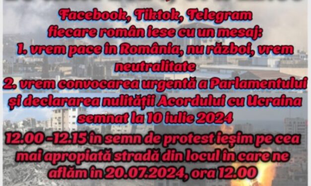 LUAȚI A-TI-TU-DI-NE – dacă VĂ PASĂ ! ! ! Popor român, TREZEȘTE-TE ACUM, într-al 11-lea ceas ! ! ! . . .