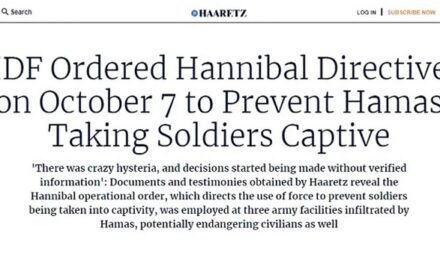 Directiva Hannibal: Israelul recunoaște că a ordonat uciderea propriilor civili și militari