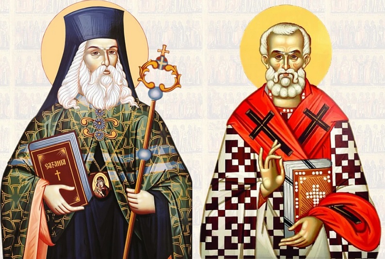 Doi Sfinți Români: Sfinții Ierarhi Varlaam, Mitropolitul Moldovei, și Ioan de la Râșca și Secu, episcopul Romanului (30 august)