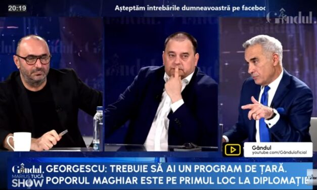 Marius Tucă Show| Călin Georgescu și H.D. Hartmann. ”N-aș fi candidat, dar acesta e un moment-cheie”