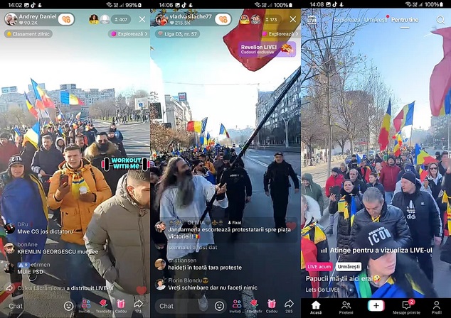 A ÎNCEPUT ! ! !  ROMÂNIA RENAȘTE !!! MARȘ PENTRU ALEGERI LIBERE ȘI DEMONSTRAȚIE LA GUVERN PRO-CĂLIN GEORGESCU – SE ÎNTÂMPLĂ ACUM – VIDEO