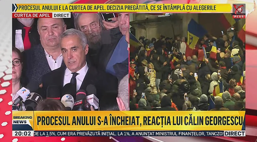 Lumea Justiției prezintă scandaloasa sentință prin care Curtea de Apel a respins cererea lui Călin Georgescu de continuare a alegerilor prezidențiale cu Turul 2: BEC nu ar fi comis un abuz de putere când a afectat drepturile constituționale ale românilor