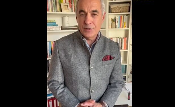Călin Georgescu, mesaj cu privire la mitingul de mâine 10 ian 2025, la CCR: ”ne ținem strâns legați cu toții prin același ideal – libertatea!” – VIDEO