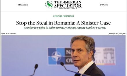 Ce a citit Donald Trump în prima zi a anului 2025: ”Opriți hoția în România – Un caz sinistru. Încă un punct de decădere în cariera secretarului de stat al lui Biden, Antony Blinken”.  TRADUCERE INTEGRALĂ