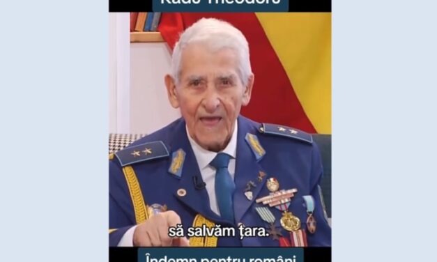 Mesajul Generalului Radu Theodoru adresat românilor (video)