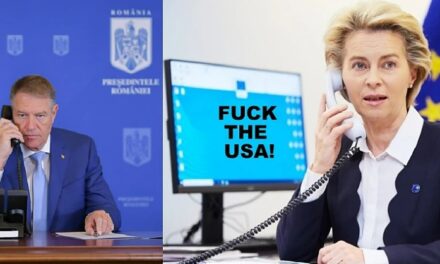 Bruxellesul în corzi: Candidatul Georgescu – susținut de două puteri planetare. Cele care contează! Comunicatul integral al SIE rus (SVR) – Există o înregistrare cu Ursula afirmând ”Fuck the USA”?