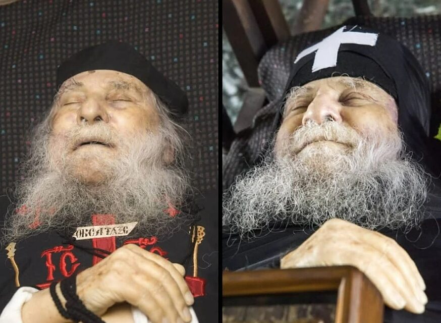 Un zâmbet din veșnicie: Starețul Iosif Vatopedinul a adormit în Domnul de ziua lui, 1 iulie 2009