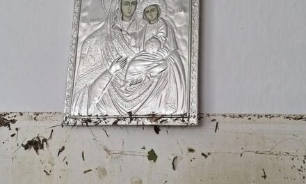 Broșteni – Nămolul năpastei s-a oprit sub Icoană