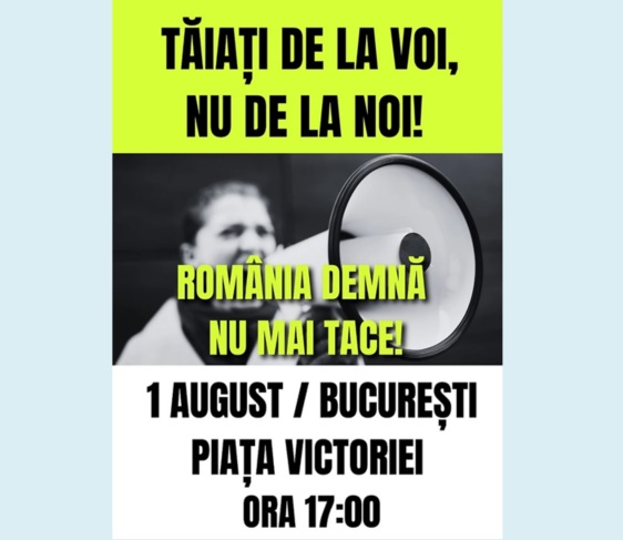 A tăcea înseamnă a accepta – Răzvan Constantinescu: A VENIT ZIUA! Ne vedem în Piața Victoriei la ora 17:00!