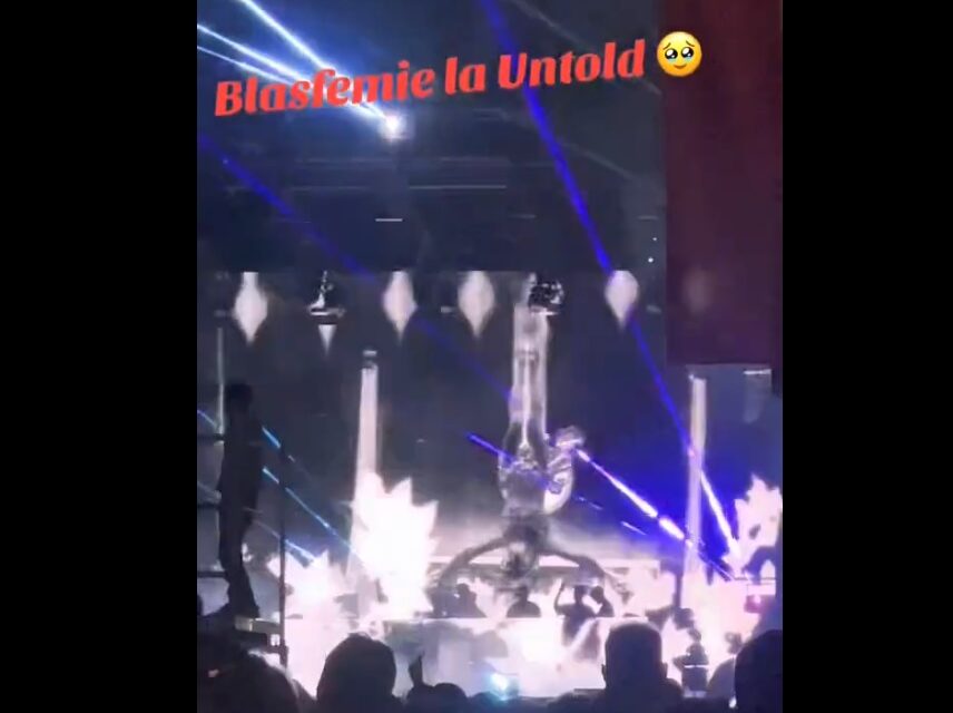 Blasfemii la Untold (video)