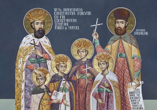 16 august: Sfinții Martiri Brâncoveni, pilde de martiraj pentru neamul românesc și întreaga creștinătate. Uciși de turci de Adormirea Maicii Domnului, când Domnitorul împlinea 60 de ani și de ziua onomastică a soției sale