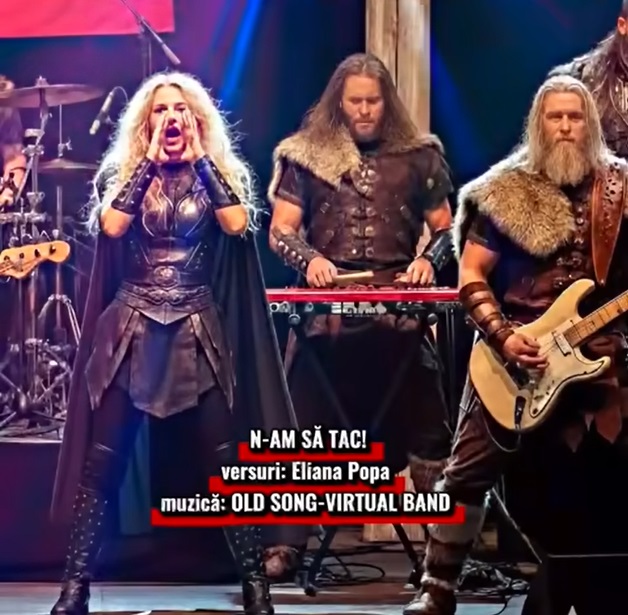 N-AM SĂ TAC – ELIANA POPA (versuri) & OLD SONG – VIRTUAL BAND (muzică și voce)