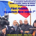 Călin Georgescu, mesaj puternic de Ziua Națională, din inima Cetății Marii Uniri: ”Nu reforma politică salvează țara, ci renașterea duhovnicească, familia creștină, iubirea de Hristos și iubirea de aproapele. Fără Hristos nu putem face nimic !” (video)