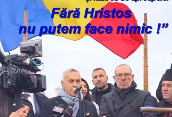 Călin Georgescu, mesaj puternic de Ziua Națională, din inima Cetății Marii Uniri: ”Nu reforma politică salvează țara, ci renașterea duhovnicească, familia creștină, iubirea de Hristos și iubirea de aproapele. Fără Hristos nu putem face nimic !” (video)